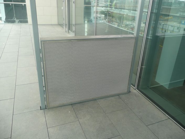 Gibson Hotel – Flat plate framed panels